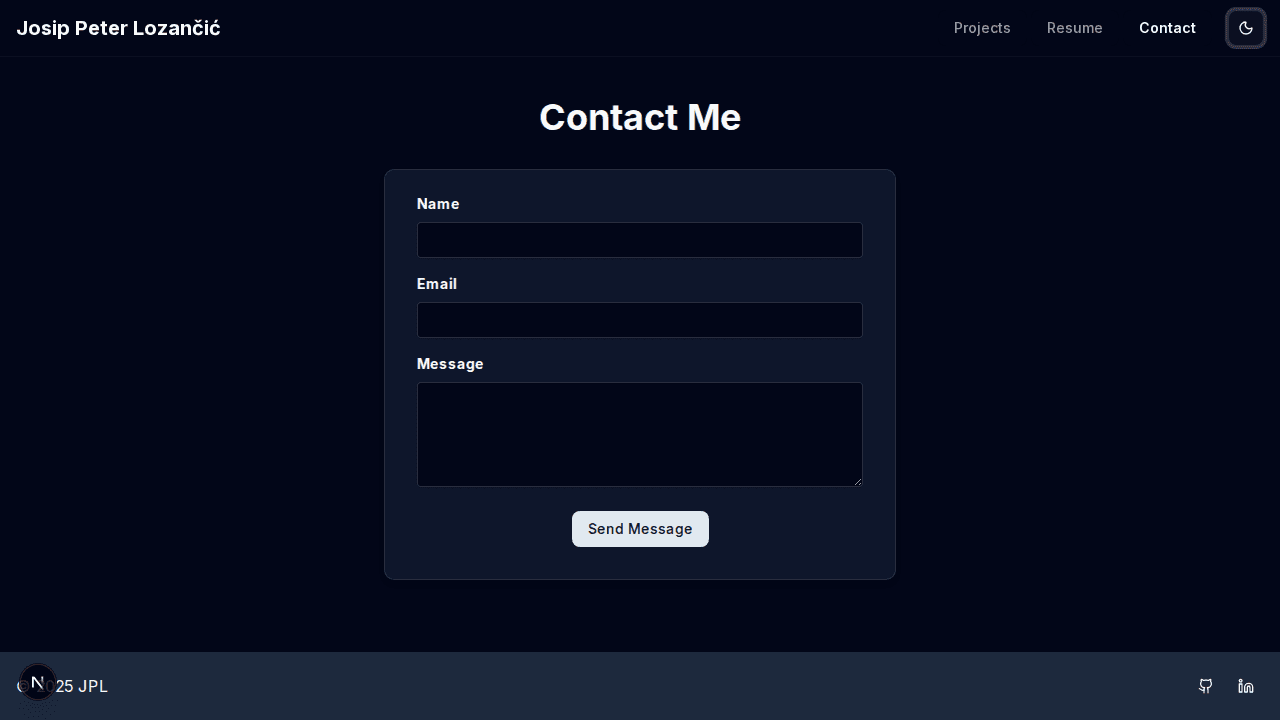 Personal Portfolio screenshot 6